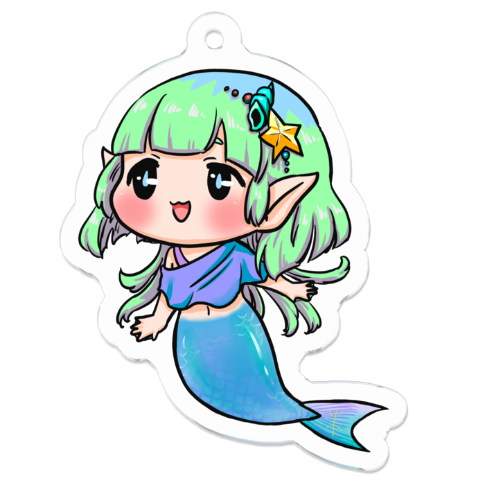 アクリルキーホルダー - 50 x 50 (mm)