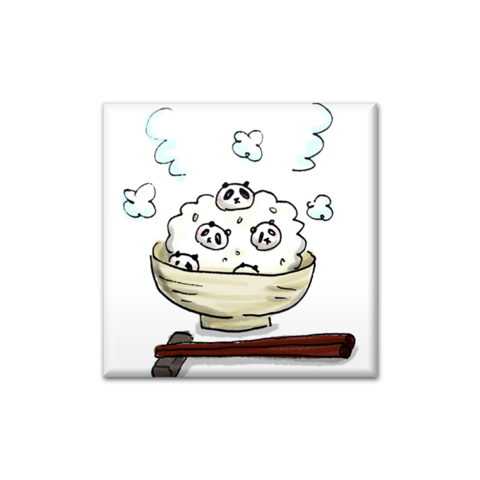 缶バッジ - 四角形40mm