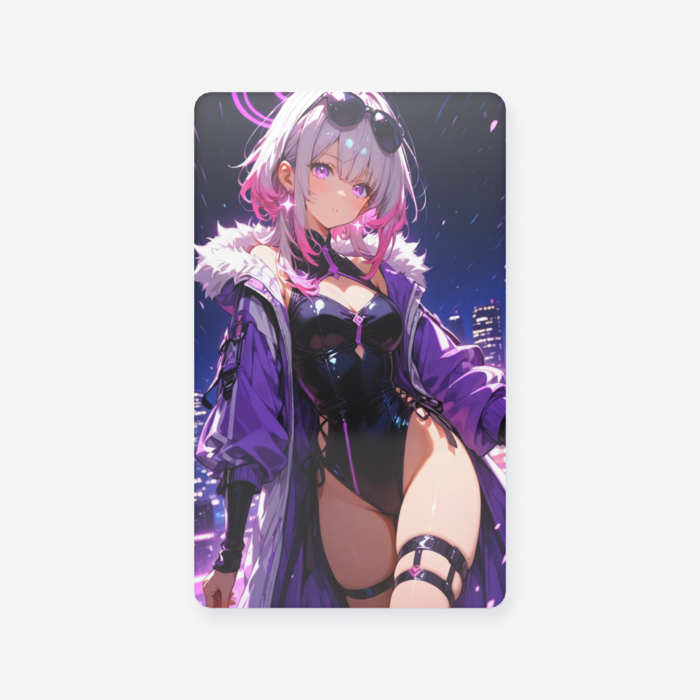 クリアカード - 名刺（55 × 91mm）