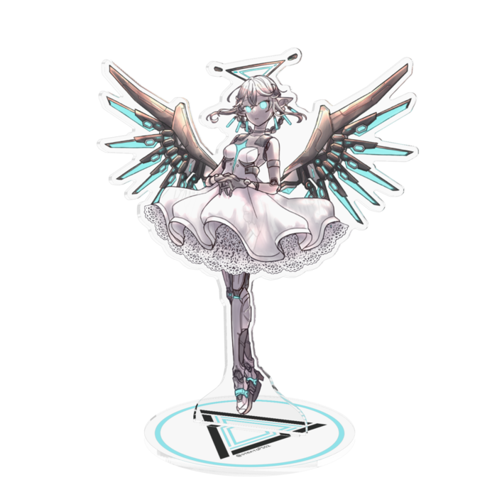 天使ちゃんアクリルフィギュア大 - 160x160mm