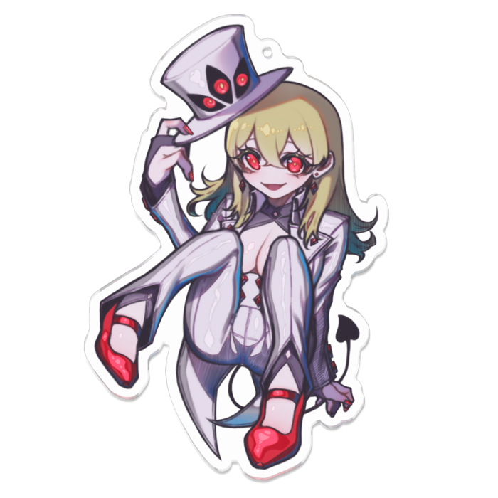 アクリルキーホルダー - 100 x 100 (mm)