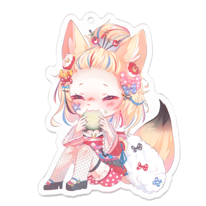 アクリルキーホルダー - 70 x 70 (mm)