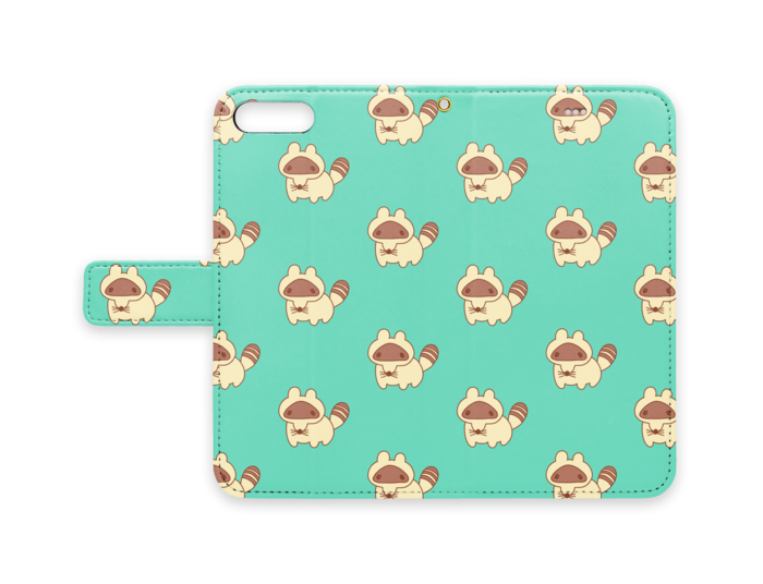 手帳型iPhoneケース - iPhone7 Plus - ストラップ穴 あり