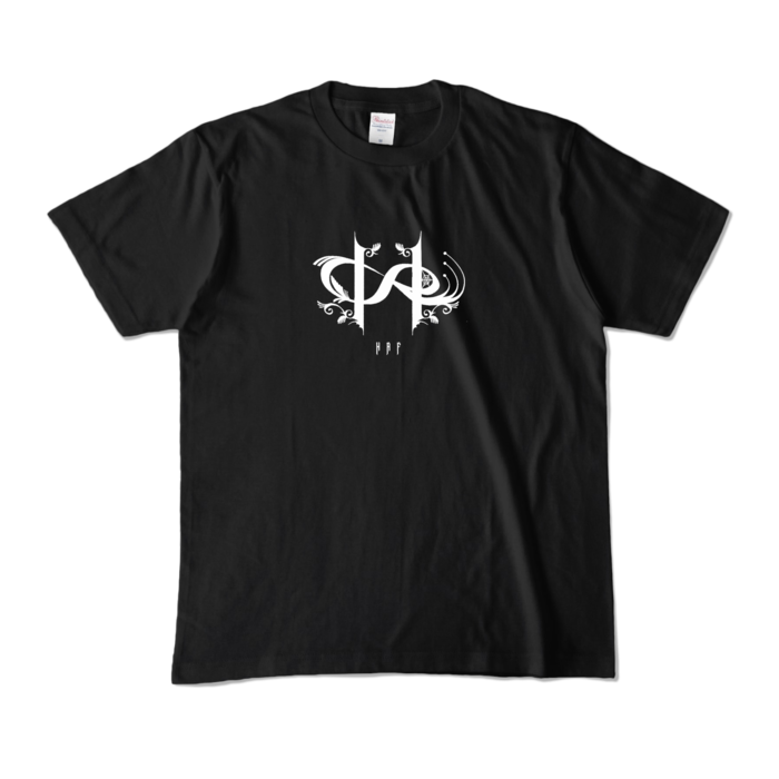 HAFロゴTシャツ - M - ブラック (濃色)