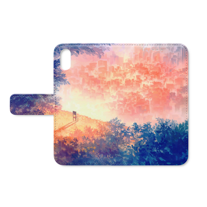 手帳型iPhoneケース - iPhone XS / X - ストラップ穴 なし