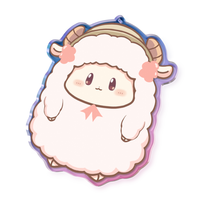 けだま③ - 100 × 100mm