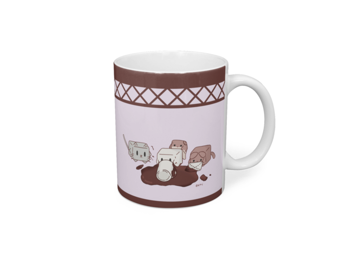 マグカップ - 直径 8 cm / 高さ 9.5 cm