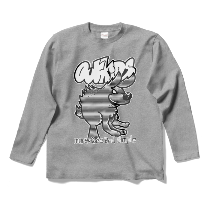 ロングスリーブTシャツ - S - 杢グレー