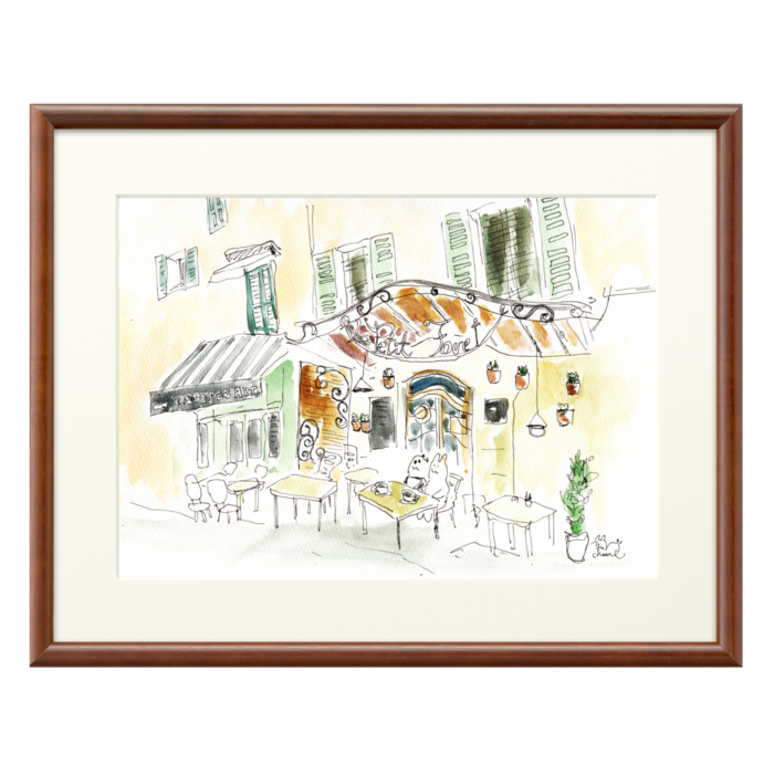 A3 - 額縁・ブラウン