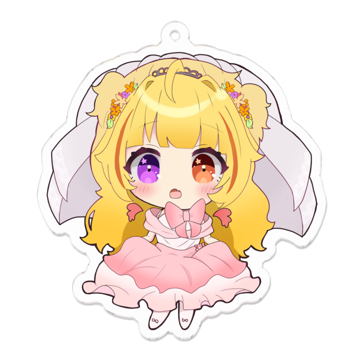 アクリルキーホルダー - 70 x 70 (mm)