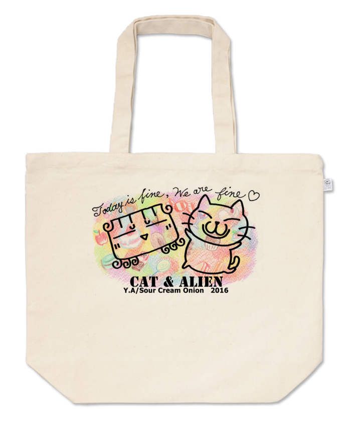 トートバッグ - L - プリント面積中