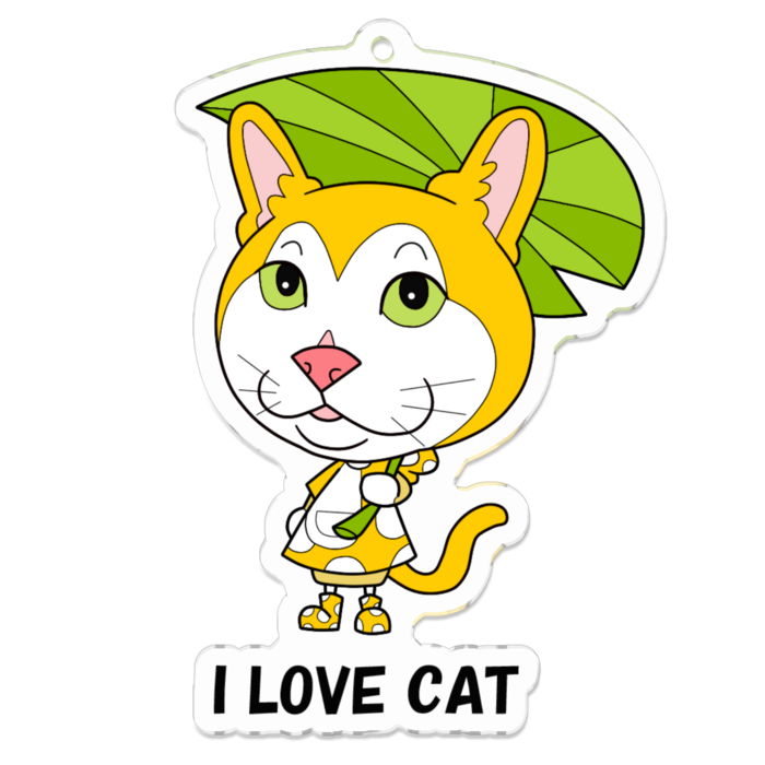 アクリルキーホルダー - 70 x 70 (mm)