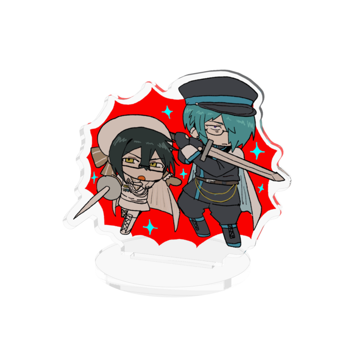 アクリルフィギュア - 70x70mm