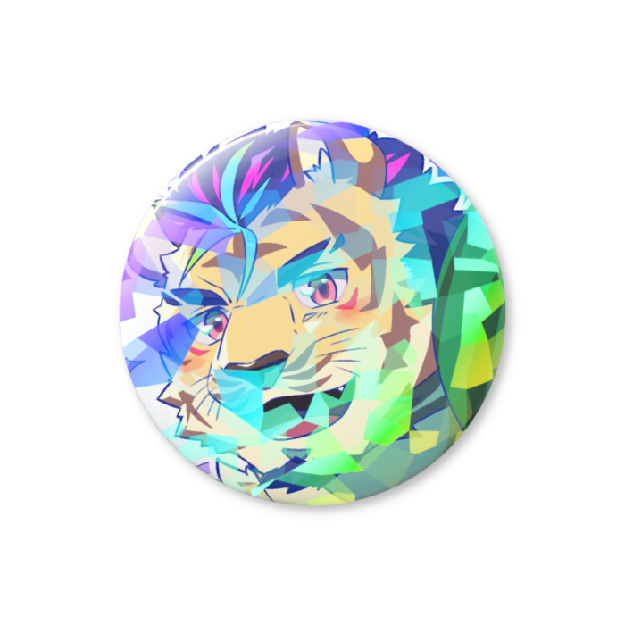 ホログラム缶バッジ - 56mm