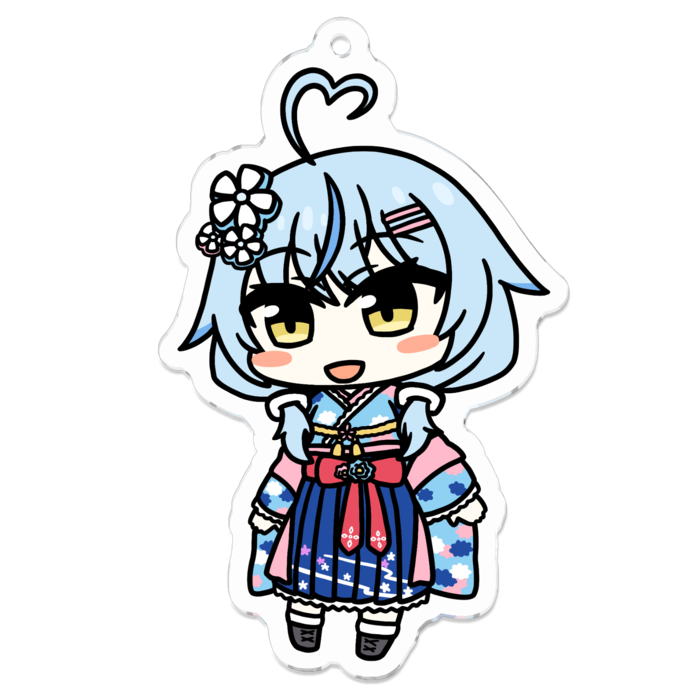 アクリルキーホルダー - 70 x 70 (mm)