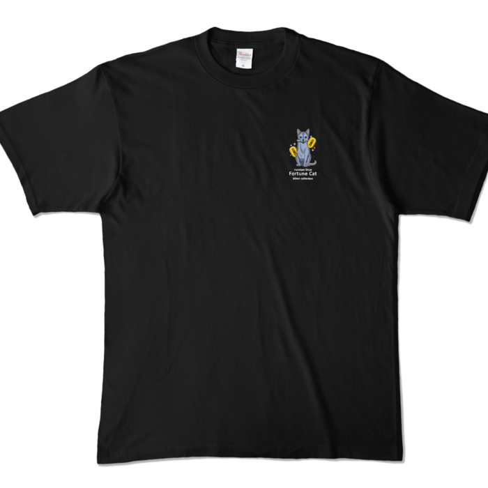 カラーTシャツ - XL - ブラック (濃色)