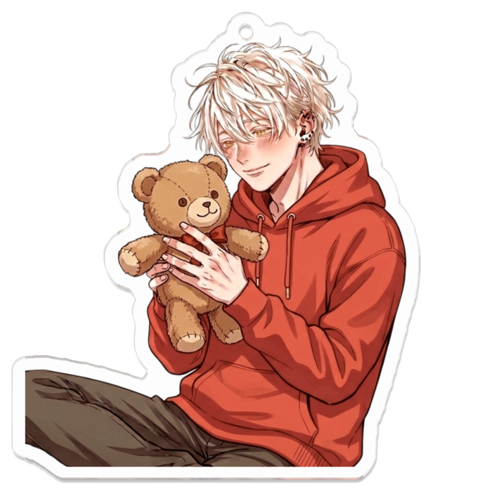 アクリルキーホルダー - 70 x 70 (mm)