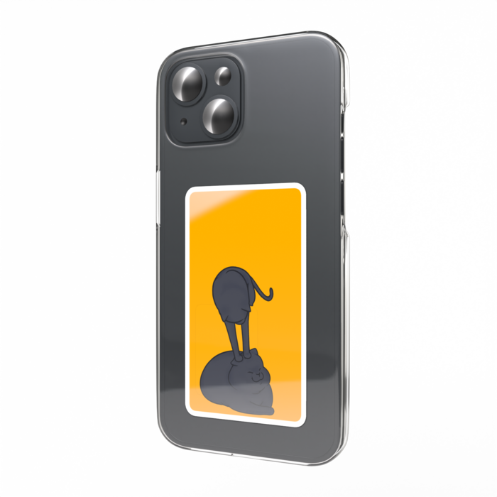 背景黄色い四角