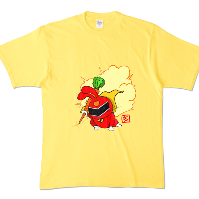 カラーTシャツ - XL - イエロー (濃色)