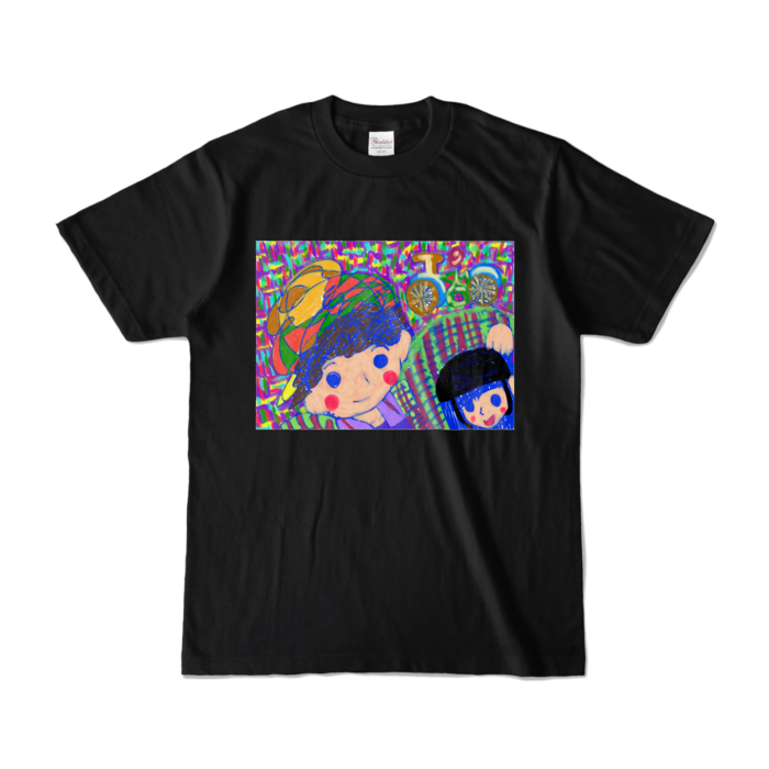 カラーTシャツ - S - ブラック (濃色)