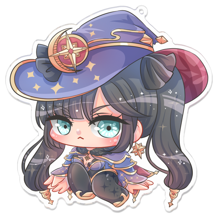 アクリルキーホルダー - 100 x 100 (mm)