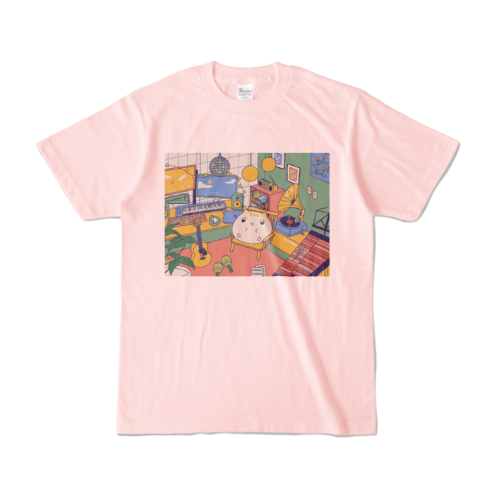 カラーTシャツ - S - ライトピンク (淡色)