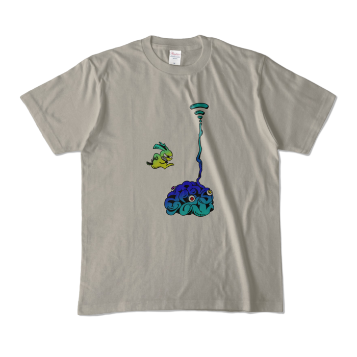 カラーTシャツ - M - シルバーグレー (淡色)(1)