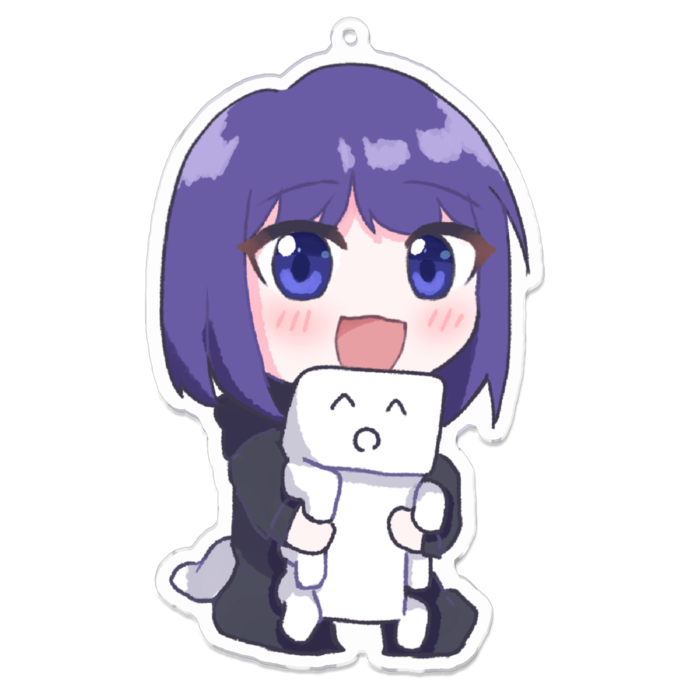 アクリルキーホルダー - 100 x 100 (mm)