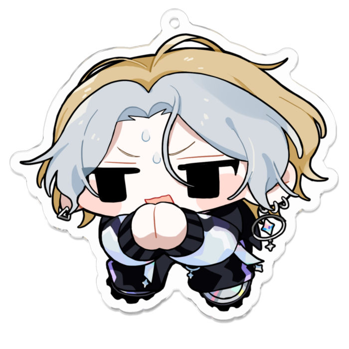 🙏（ごめんx目そらし） - 70 x 70 (mm)