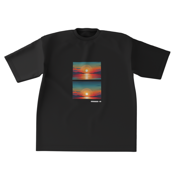 ビッグシルエットTシャツ - XL - 正面