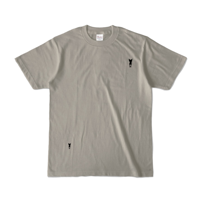 らん2まるTシャツ - S - シルバーグレー (淡色)