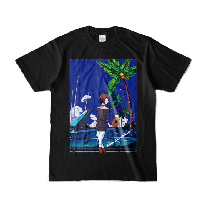 カラーTシャツ - S - ブラック (濃色)