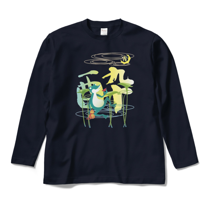 ロングスリーブTシャツ - M - ネイビー