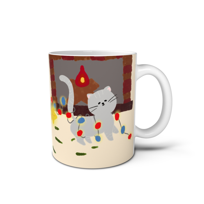 マグカップ - 直径 8 cm / 高さ 9.5 cm