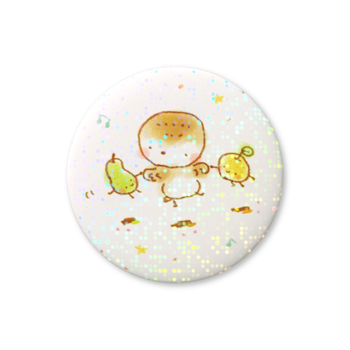 ホログラム缶バッジ - 44mm