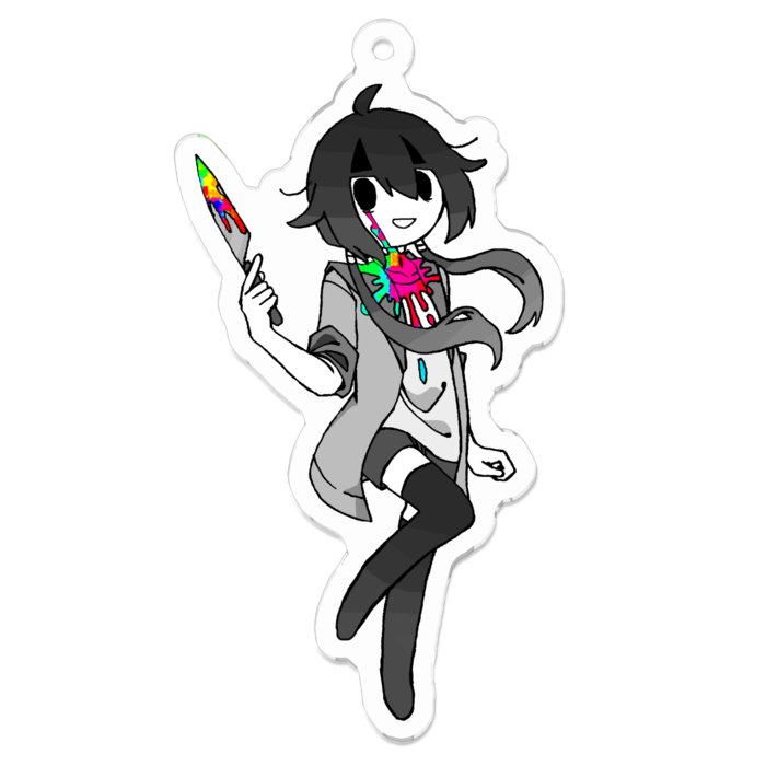 アクリルキーホルダー - 70 x 70 (mm)