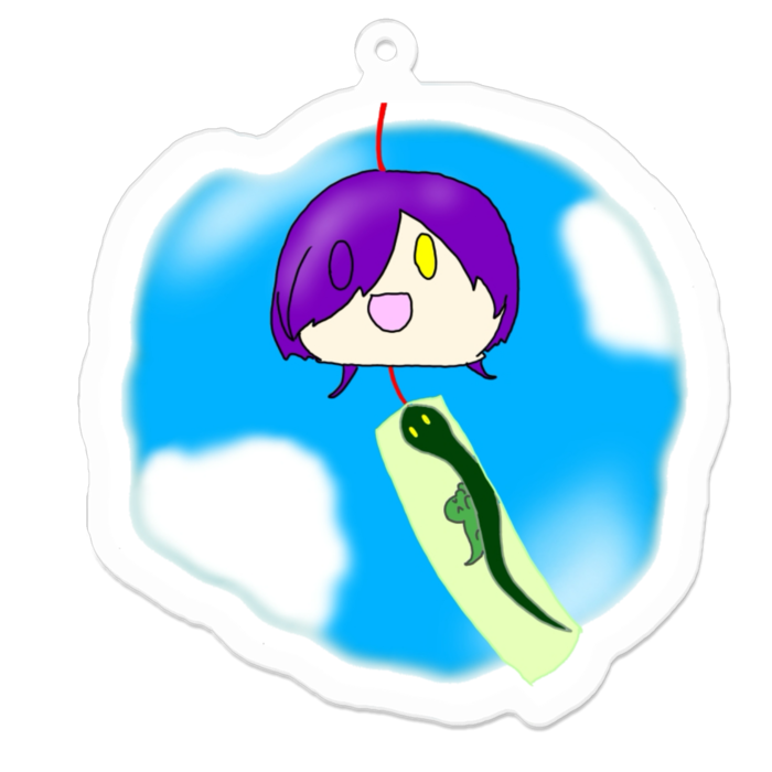 アクリルキーホルダー - 70 x 70 (mm)
