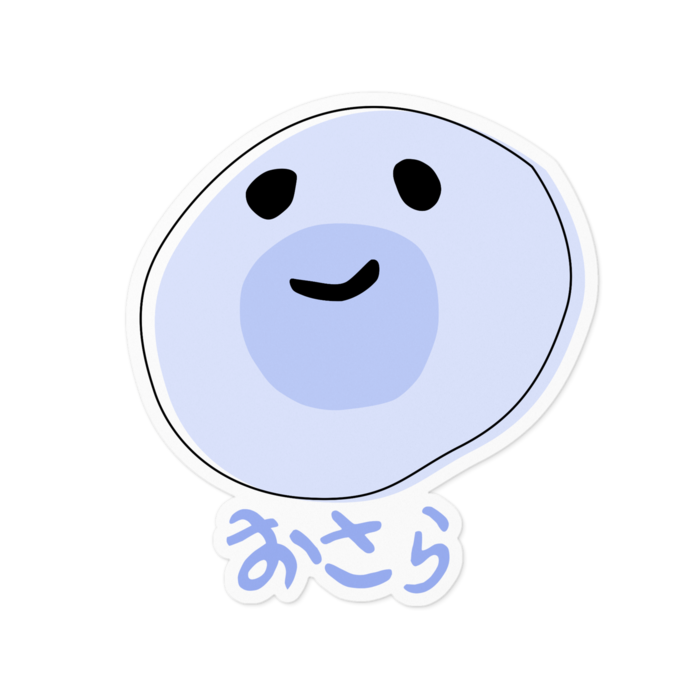 ステッカー - 100 x 100 (mm)