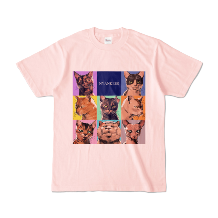カラーTシャツ - S - ライトピンク (淡色)
