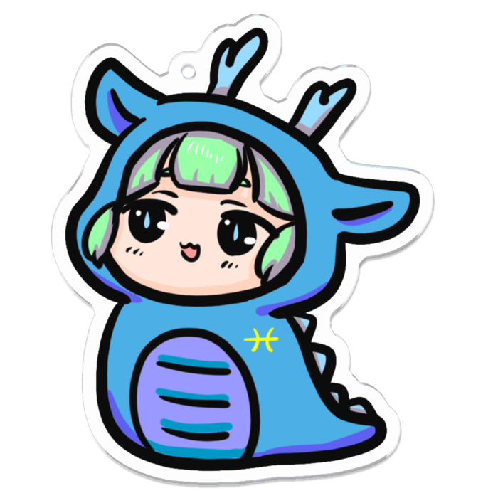 アクリルキーホルダー - 70 x 70 (mm)