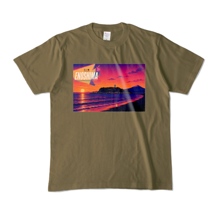 カラーTシャツ - M - オリーブ (濃色)