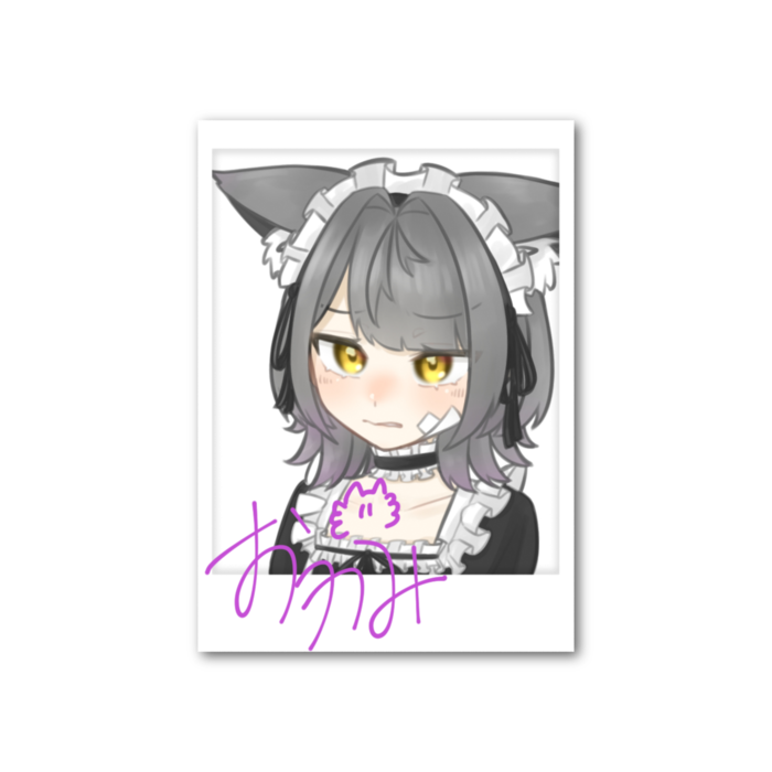 フォト風カード - 縦 - 両面