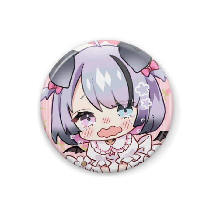 缶バッジ - 32mm（泣き顔）