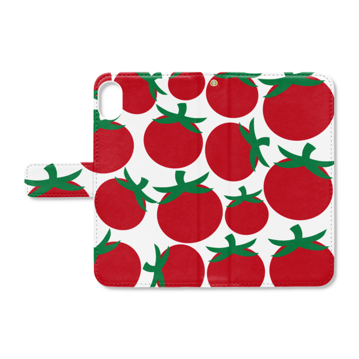 手帳型iPhoneケース - iPhone XR - ストラップ穴 あり