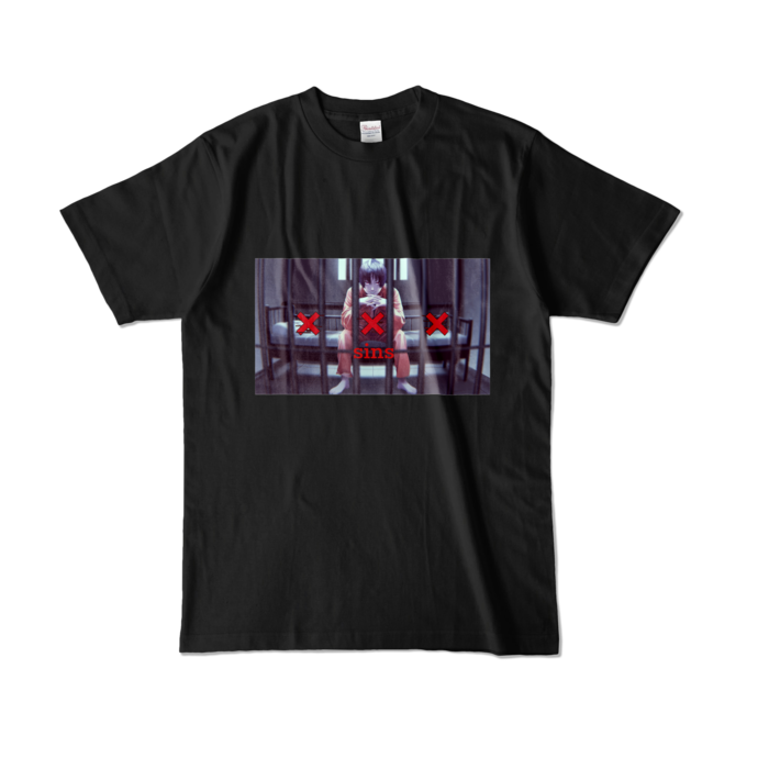 カラーTシャツ - L - ブラック (濃色)