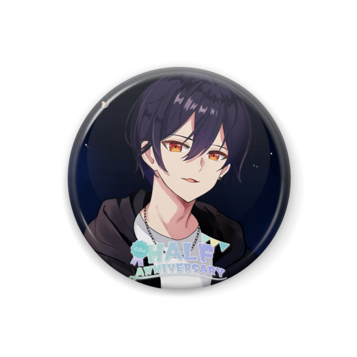 缶バッジ - 32mm(眼鏡無し)