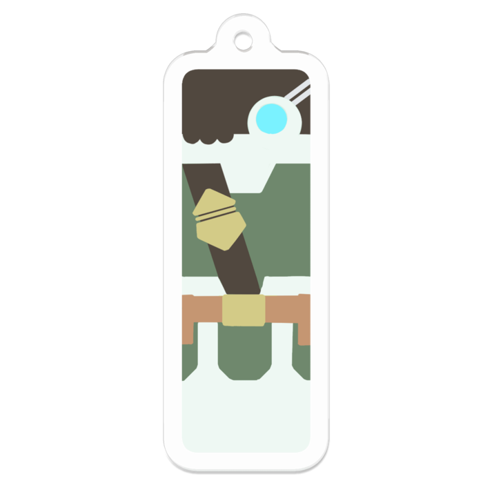 副官アクリルキーホルダー - 50 x 50 