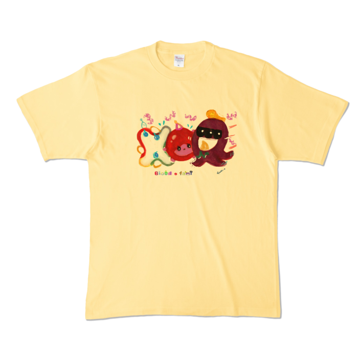 カラーTシャツ - XL - ライトイエロー (淡色)