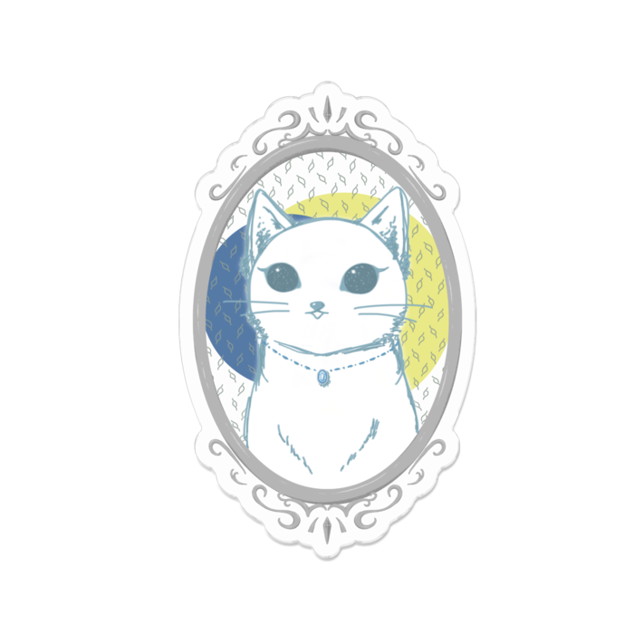 アクリルバッジ - 70 x 70 (mm)