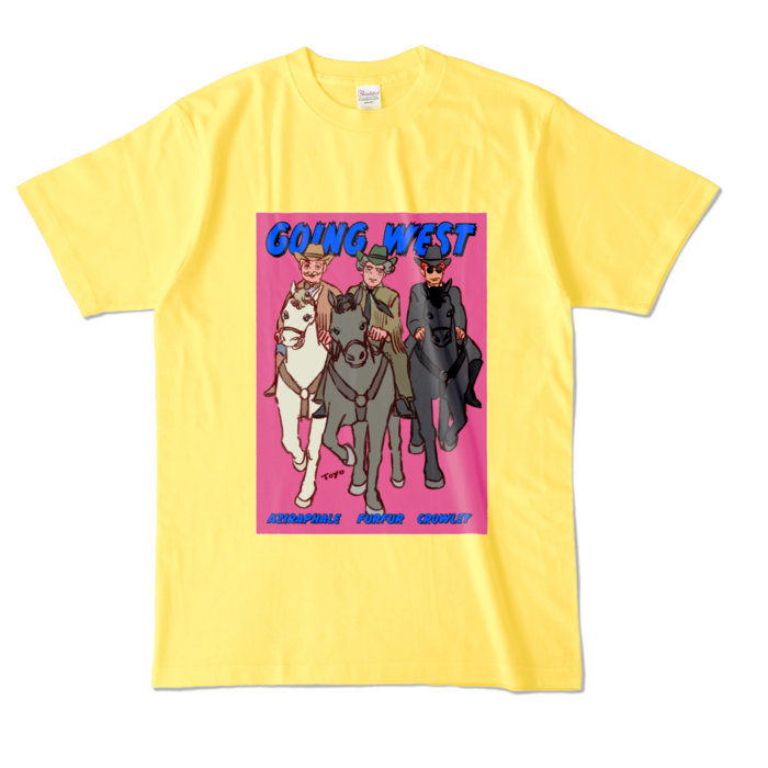 カラーTシャツ - L - イエロー (濃色)